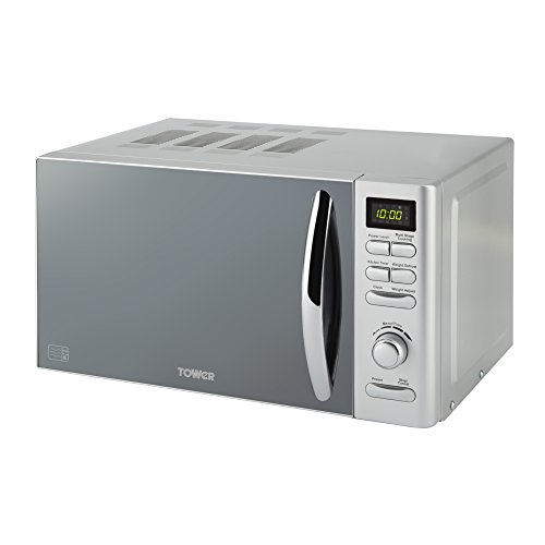 silver-microwaves Tower Infinity Digital Solo Microwave with 6 Power