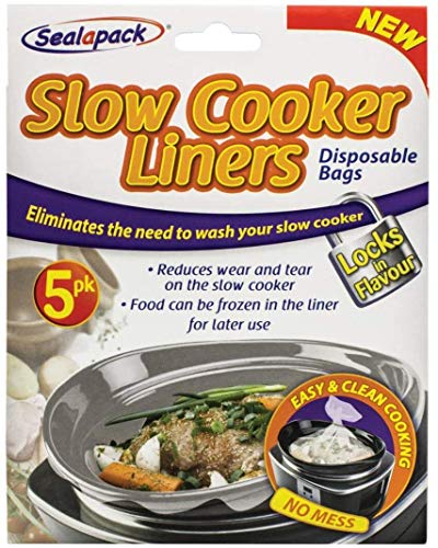 slow-cooker-bags Sealapack 2 x Slow Liners Cooking Bags Pack of 5 f