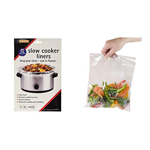 slow-cooker-liners Toastabags Slow Cooker Liner (Pack of 25) & Microw