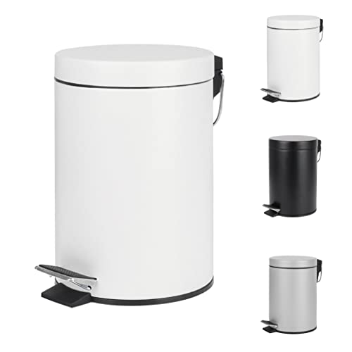 small-bins Home Treats Bathroom Bin 3L- Small Pedal bin for B