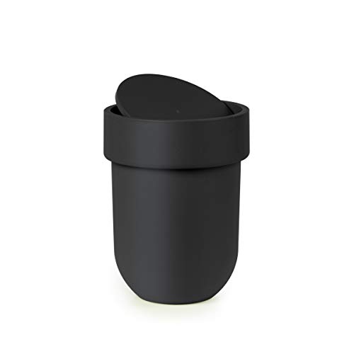 small-bins Umbra Touch Waste Can, Small 1.6 Gallon Trash Can
