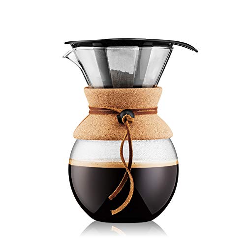 small-filter-coffee-machines Bodum 11571 109 1L Pour Over Coffee Maker with Per