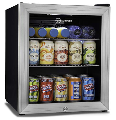subcold-mini-fridges Subcold Super50 LED – Mini Fridge | 50L Beer, Wi