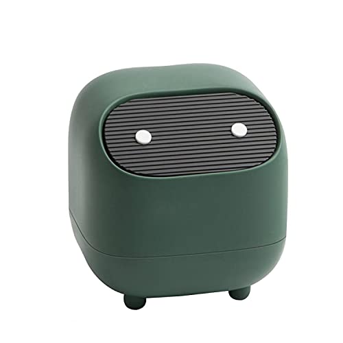 tea-bag-bins AnyCar Small Waste Bin, Cute Ninja Press Desk Bin