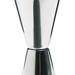 the-best-cocktail-measure-cup BarCraft Cocktail Jigger Dual Spirit Measure Cup, Stainless Steel, 25ml/50ml