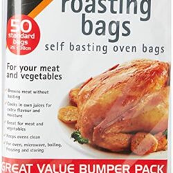 the-best-roasting-bags-for-the-oven Toastabags RBS50PP Roasting Bags, 25 x 38 cm Standard (Pack of 50)