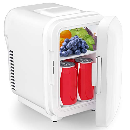 travel-fridges Mini Fridge, CENXINY 4L Car Fridge Portable Cooler