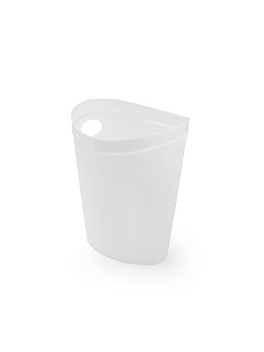white-bins Addis 514806 Plastic Waste Paper Bathroom Bedroom