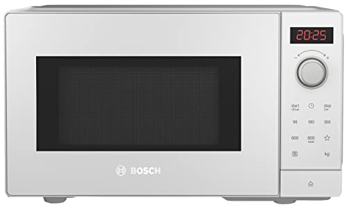 white-microwaves Bosch Serie 2 FFL023MW0B Freestanding microwave, 4