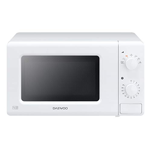 white-microwaves Daewoo Manual Control Microwave, 700 W, 20 Litre,