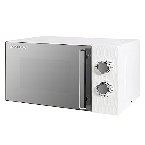 white-microwaves Russell Hobbs Honeycomb RHMM715 17 Litre 700W Whit