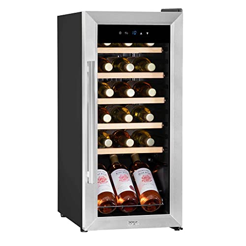 wine-fridges Baridi 18 Bottle Wine Cooler Fridge with Digital T