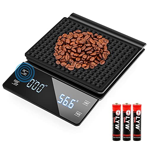 coffee-scales Digital Coffee Scale with Timer 0.1g/3KG High Prec