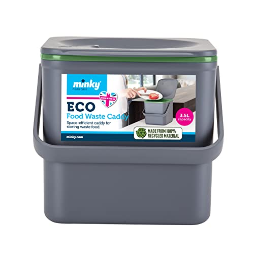 food-waste-bins Minky Compost ECO Food Caddy, Grey