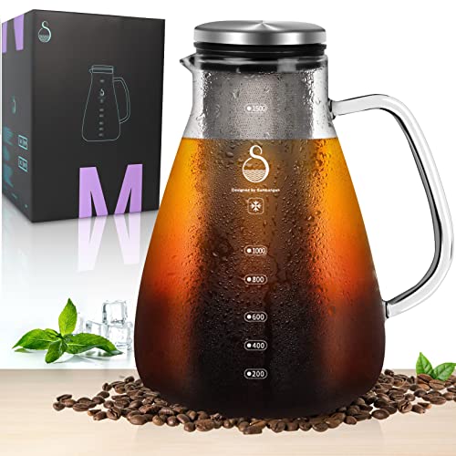 iced-coffee-machines SAMBANGAN Cold Brew Coffee Maker - Iced Tea Coffee