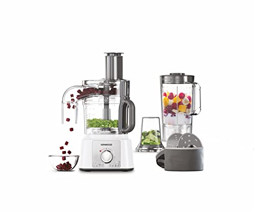 kenwood-food-processors Kenwood FDP65.860WH food processor with 9 attachme