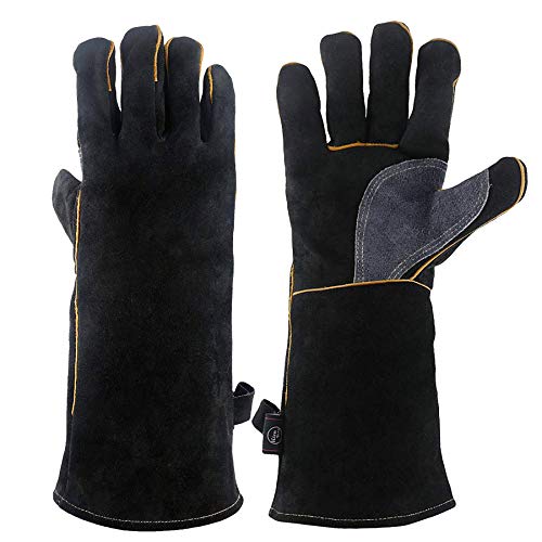long-oven-gloves KIM YUAN Extreme Heat & Fire Resistant Gloves Leat