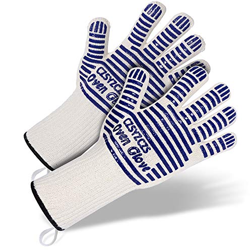 long-oven-gloves Long Wrist Protect Extreme Heat Resistant Gloves -