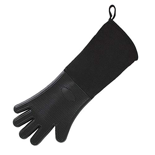 long-oven-gloves Mega Extra Long Silicone Oven Glove Professional H