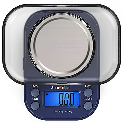 microgram-scales ACCUWEIGHT 255 Digital Lab Scale Portable Mini Pre