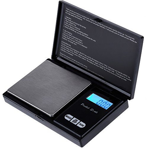 microgram-scales Zacro Digital Kitchen Scale Portable Pocket Scale