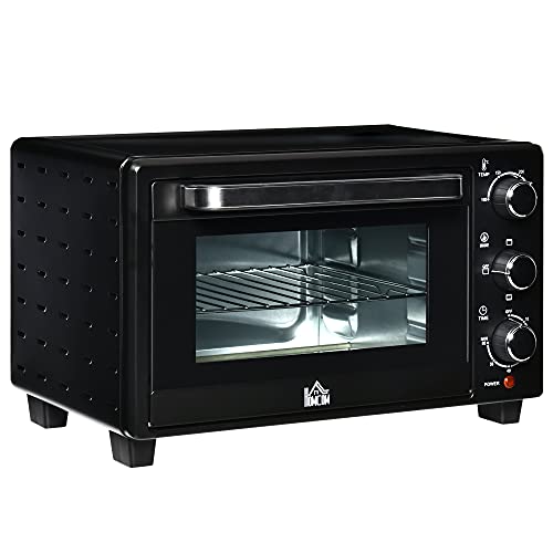 mini-ovens-and-grills HOMCOM Mini Oven, 21L Countertop Electric Grill, T