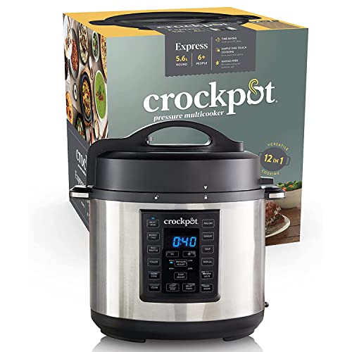 mini-slow-cookers Crockpot Express Pressure Cooker | 12-in-1 Program