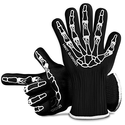 novelty-oven-gloves Heat Guardian Heat Resistant Gloves – Protective