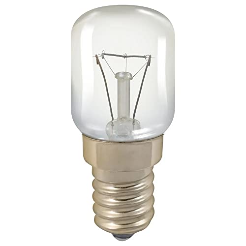 oven-light-bulbs Crompton Lamps 15W 22x50mm Oven SES-E14 2800K Warm