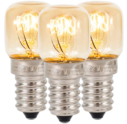 oven-light-bulbs Klass Home (3 Pack) Salt Lamp Bulb | Oven Bulb | F