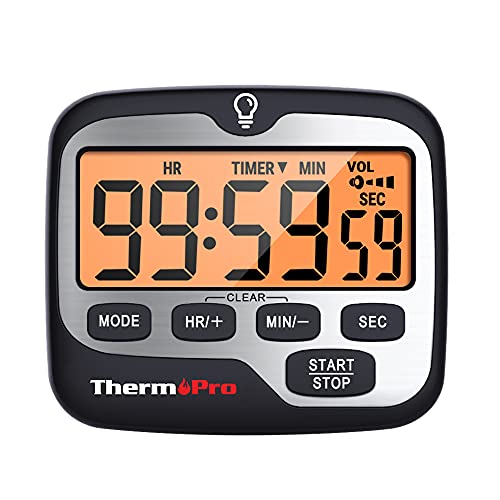 oven-timers ThermoPro TM01 Kitchen Timer Digital Cooking Timer