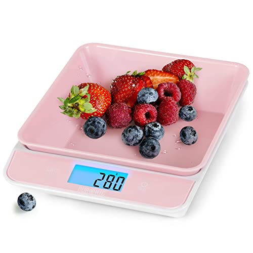 pink-kitchen-scales Duronic Kitchen Scales with Bowl KS100 PK for Baki