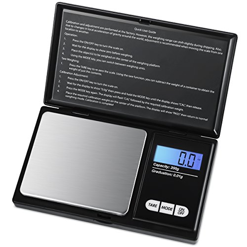 precision-scales Criacr Digital Pocket Scale, 200g Precision Mini J