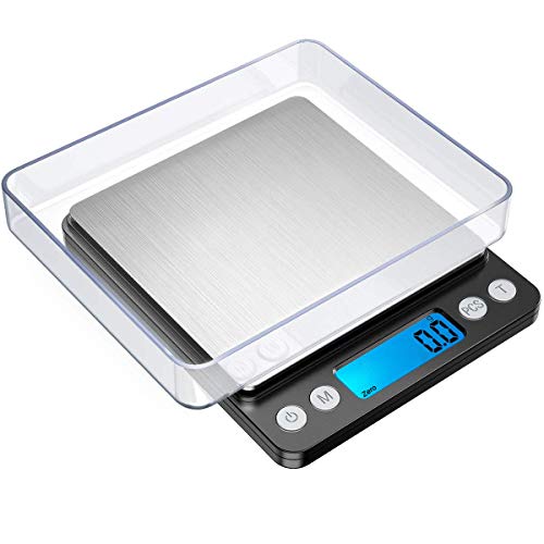 precision-scales Digital kitchen Scales 3000g / 0.1g High-precision