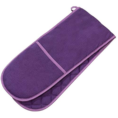 purple-oven-gloves Prime Homewares Plain Purple Design Pot Holder, Do
