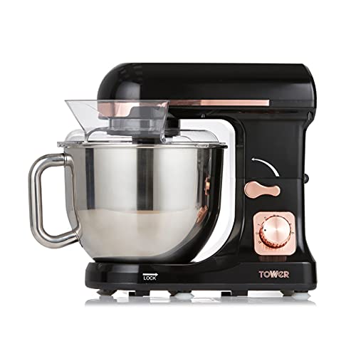 tower-food-processors Tower T12033RG 3-in-1 5L Stand Mixer with 6 Speeds