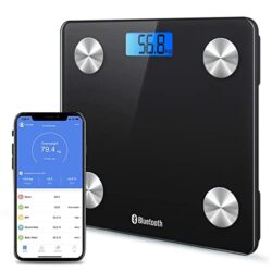 the-best-bathroom-scales-for-bmi-and-body-fat Bluetooth Body Fat Scale Digital Bathroom Scales iOS Android app Wireless Body Composition Monitor for Body Weight Body Fat, BMI, Water, Muscle Mass Bone
