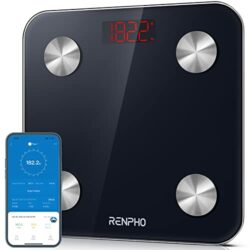the-best-smart-bathroom-scales Smart Body Fat Scales, RENPHO Digital Bathroom Weight Scales Bluetooth Weighing Scale for Body Weight, Body Composition Analyzer with Smart App for Fitness, Weight Loss, BMI, Muscle Mass Track