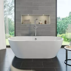 best-baths Affine Luxury Roubaix Modern Freestanding Bath