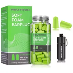 best-earplugs-for-snoring Neutron Soft Foam Ear Plugs