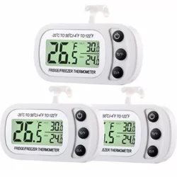 best-fridge-thermometers Gejoy Digital Large LCD Display Fridge Thermometer