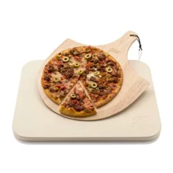 best-pizza-stones Hans Grill Pizza Stone Set For Oven or BBQ