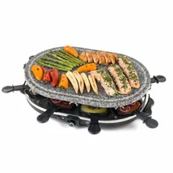best-raclette-grill Giles & Posner Electric Stone Raclette Grill