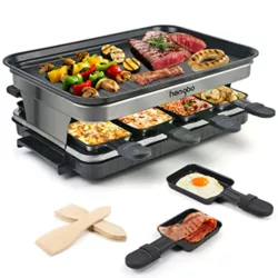 best-raclette-grill Hengbo 8 Person Raclette Grill