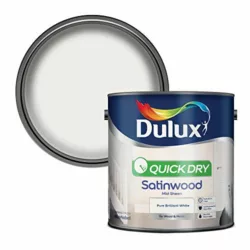 best-satinwood-paint Dulux Quick Dry Satinwood Paint For Wood And Metal
