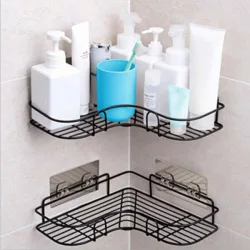 best-suction-bathroom-accessories Yunke Shower Organizer Storage