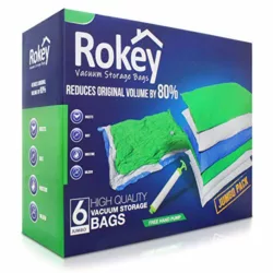 best-vacuum-storage-bags Rokey Jumbo Vacuum Storage Bags