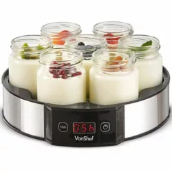 best-yoghurt-maker VonShef Digital Yoghurt Maker with 7 Jars