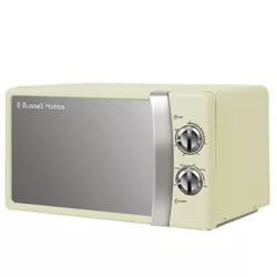the-best-manual-microwave Russell Hobbs RHMM701C 17 Litre 700 W Cream Solo Manual Microwave with 5 Power Levels, Ringer & Timer, Defrost Setting, Easy Clean