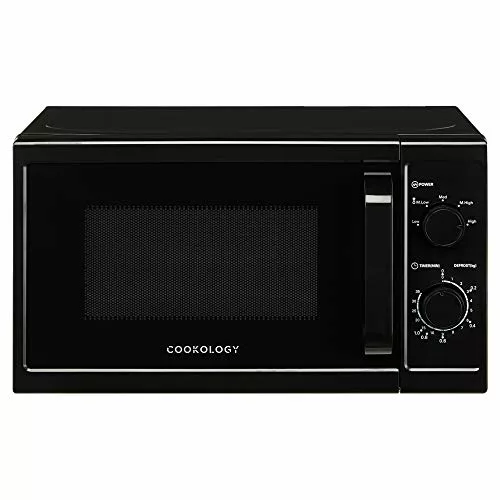 basic-microwaves Cookology CMAFS20LBK Freestanding 800W Microwave,